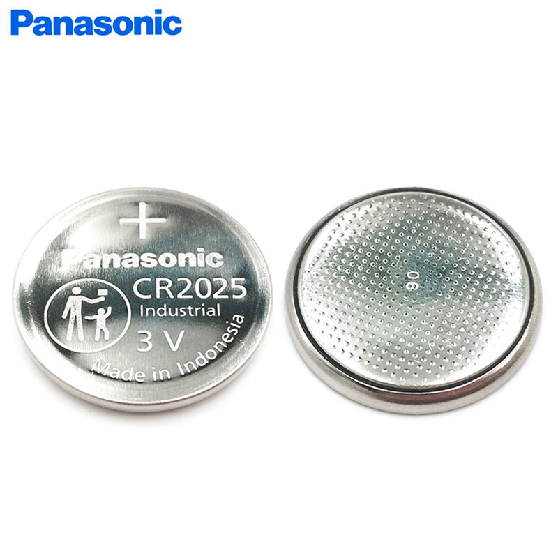 原装正品Panasonic/松下CR2025 3V纽扣电池工业装印尼产长期现货