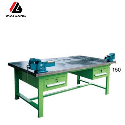 麦冈MG-1508A加厚耐高温腐蚀铁板桌面实验室操作台重型钳工工作桌