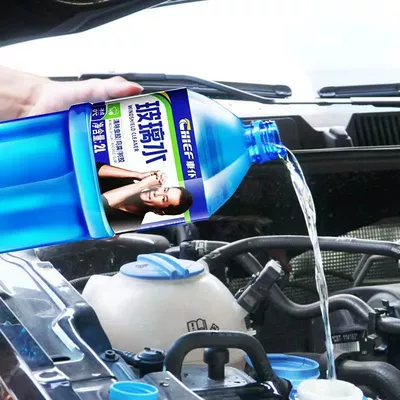 Water Windshield Washer Solution Decontamination | Glass agent - 10glass-water-2l-round-bottle