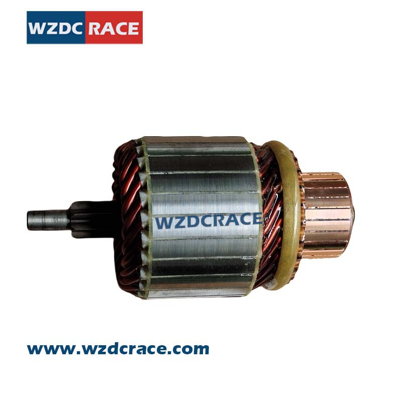 12V 1349 L: 110.5 OD: φ 53.7 SPL: 8T Armadura de rotor de arranque