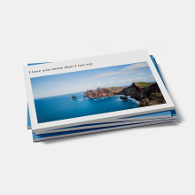 横款8寸/12寸照片书锭志杂志册毕业纪念册手宝宝写真作品影集制作