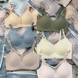 乳胶棉杯文胸杂款多款式混搭尾货库存哺乳内衣低价货源批发包邮