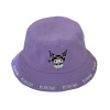 Sanrio Sanrio Genuine Factory wholesale Kuromi fisherman hat summer sunscreen children's female and female Meloti