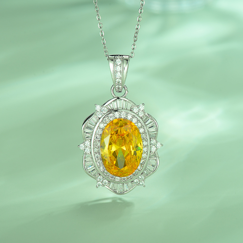 Fresh fashionable universal trend pendant with zircon