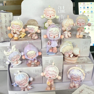 Bubble Mart Blind Box Temperature Series Figures Desktop Ornaments Trendy Girls and Children Dolls Toys