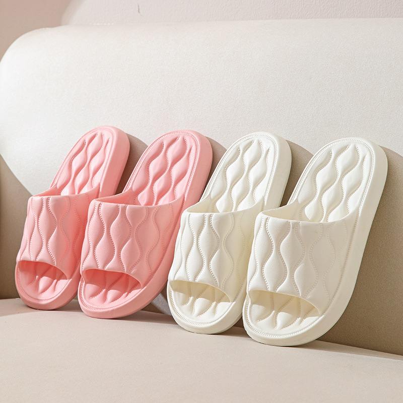 Home Slippers with a Stepping-On-Feces Sensation for Men, Summer Indoor Thick-Soled Non-Slip Bathroom Shower Slippers for Women, Eva Home Slippers with a Stepping-On-Feces Sensation for Men, Summer Indoor Thick-Soled Non-Slip Bathroom Shower Slippers for Women, Eva