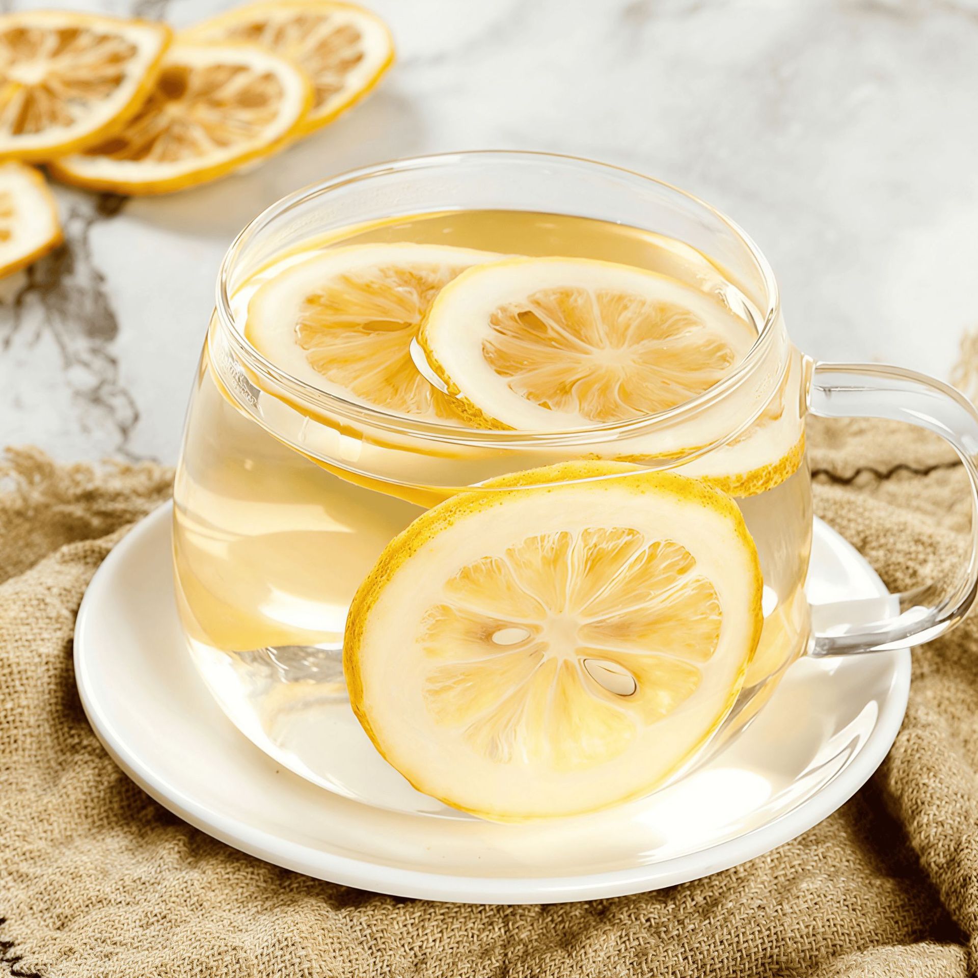 Dried Lemon Slices Ning Meng Pian 500g Dehydrated Lemon Tea Slices for Hot or Cold Infusions preparation