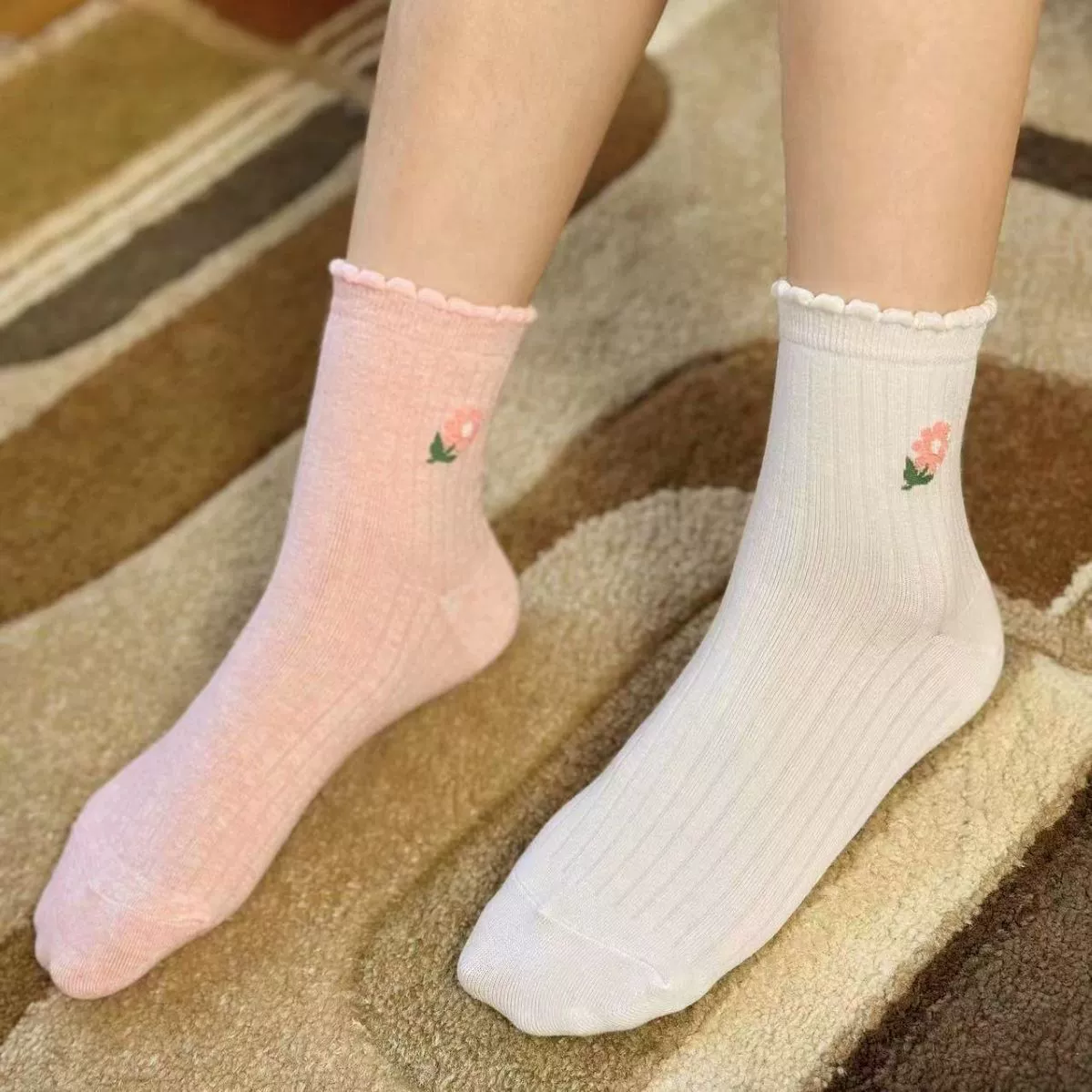 [0ソックス VIVID COLORソックス]
