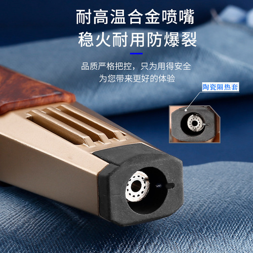 China Direct Pen Type Airbrush Lighter Customized Windproof Gas Lighter for Moxibustion Cigar Barbecue