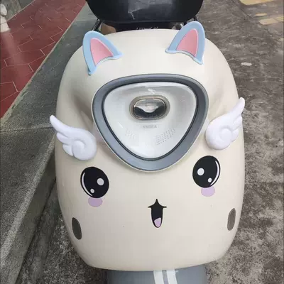 wing cat ear cute Motosiklet kaskı (dəbilqə)