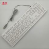 Русская аравия Французская итальянская немецкая, Португалия Португалия Дания Тайская шоколадная кабельная клавиатура