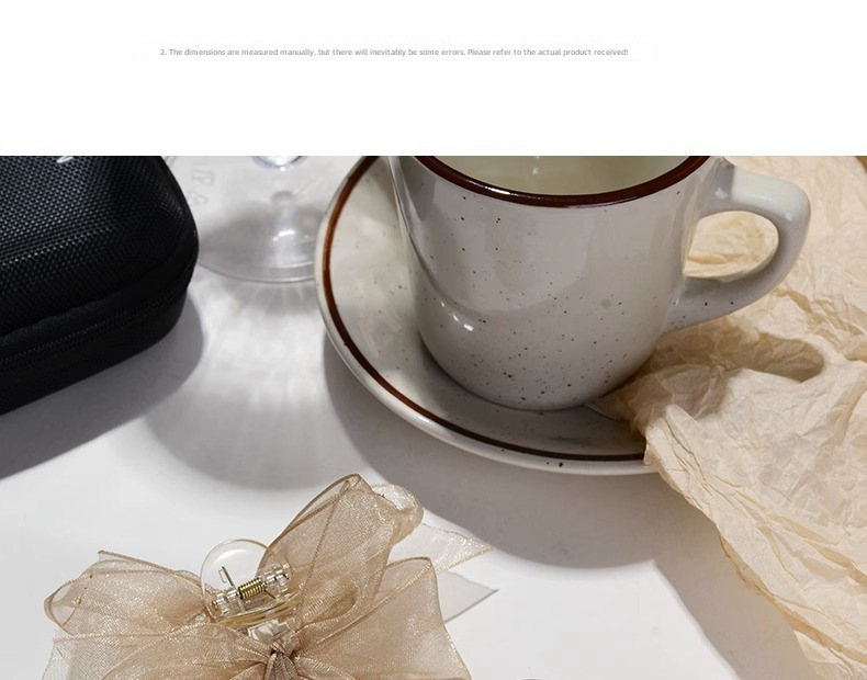 Butterfly hairpin bangs braided hair artifact female side headdress gripper clip back bow female white deer same style_voghion.com