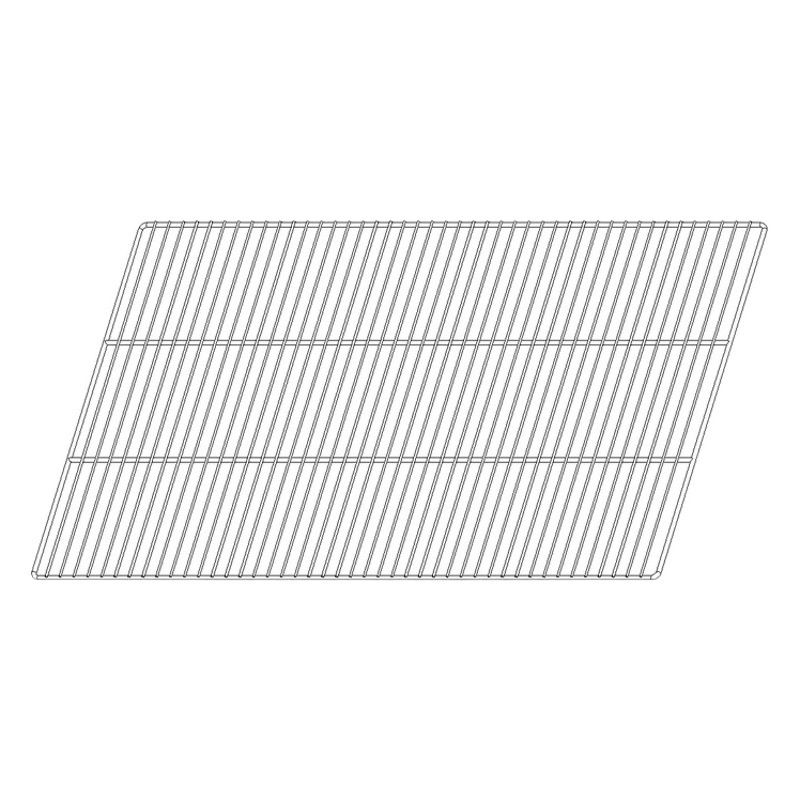 Factory supply rectangular 1.5kg vertical flat foot barbecue drying net fried oil spray net small square grid grate wholesale