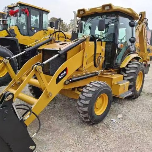 Suministro directo transfronterizo Carter CAT420 Excavadora y cargadora JCB image 1
