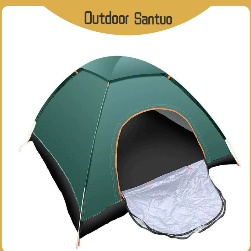 Бросить счет вне палатки 3-4 человек полностью автоматический пикник