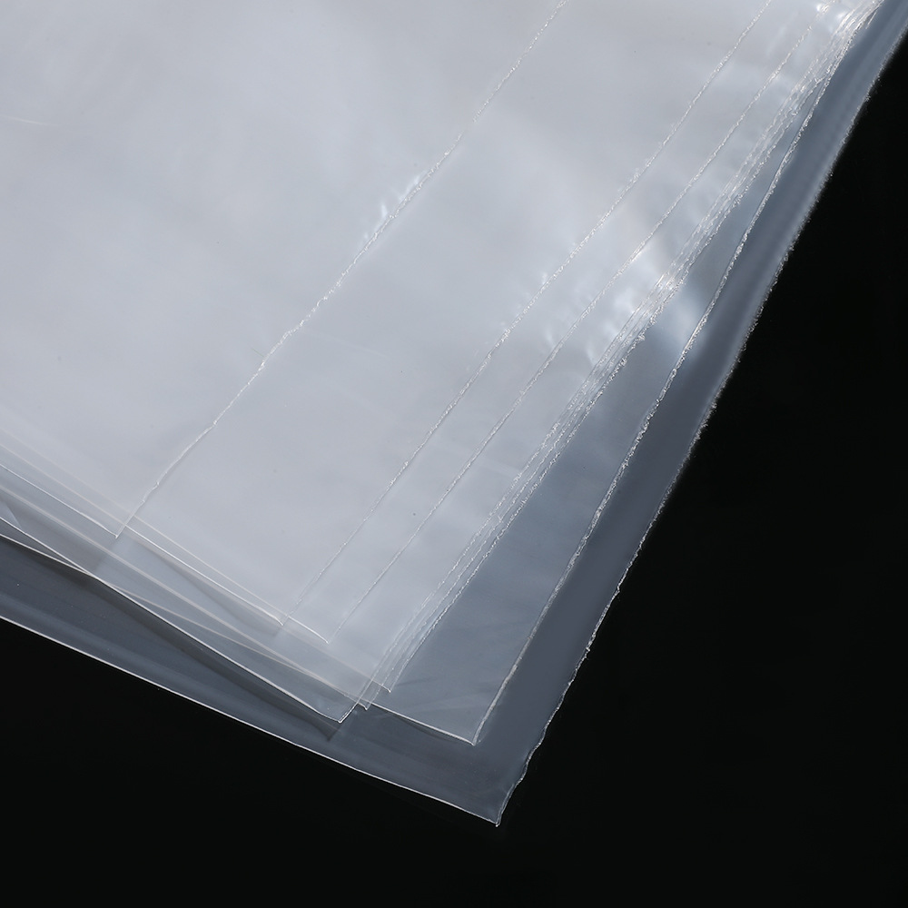 Fabricante mayorista PE bolsa de sello transparente accesorios de sellado bolsa de embalaje bolsa de viaje gruesa bolsa de almacenamiento portátil