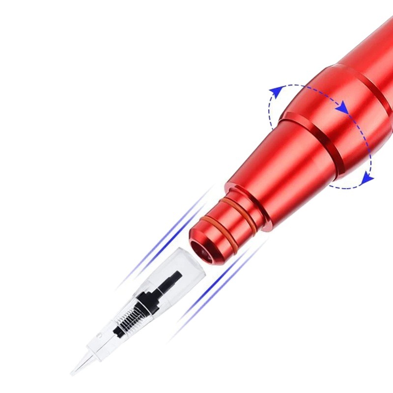 Venta directa de fábrica de agujas para tatuajes y bordados, sin necesidad de anestesia, agujas para tatuajes de cejas, sin necesidad de anestesia, agujas todo en uno, sin máquina de anestesia, puntas de agujas totalmente pulidas.