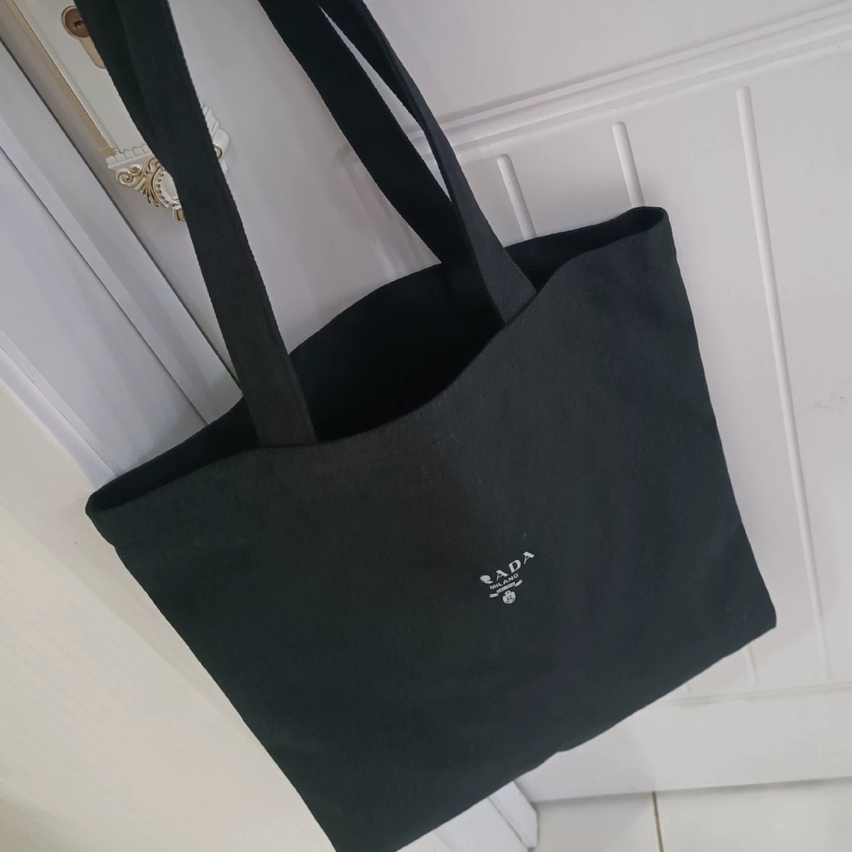 Большая толстая холщовая сумка в подмышках Pujia