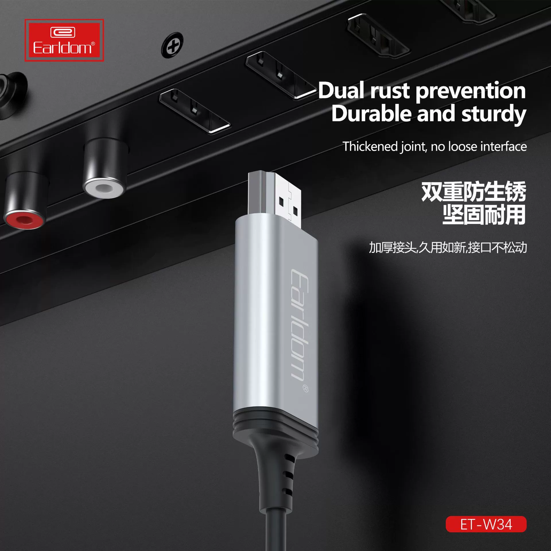 Кабель Type-C к HDMI, сценарий экран, компьютер, ТВ, мобильный телефон, один экран, USB-C к HDTV, видеокабель 4K60Гц
