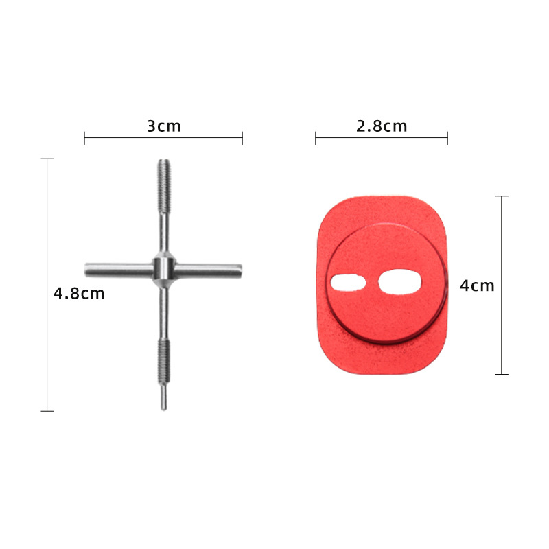 Haodun hilo Copa rodamiento removedor de la rueda de pesca modificación removedor DIY gota de agua rueda cojinete de cerámica herramienta de reemplazo