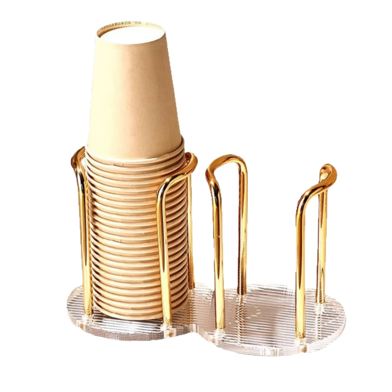 Disposable glass holder, storage system, acrylic tea cup for commercial use, (Cross-border trading)