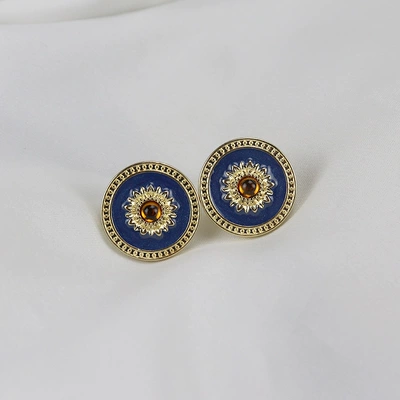 sunflower brooch S925 silver | Yaxa sancaqları