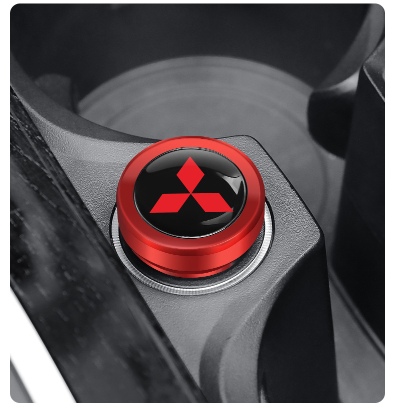 Suitable for Mitsubishi Outlander Jinxuan ASX Wing Shenyige Artu Ke Cigarette lighter dustproof metal waterproof protective cover