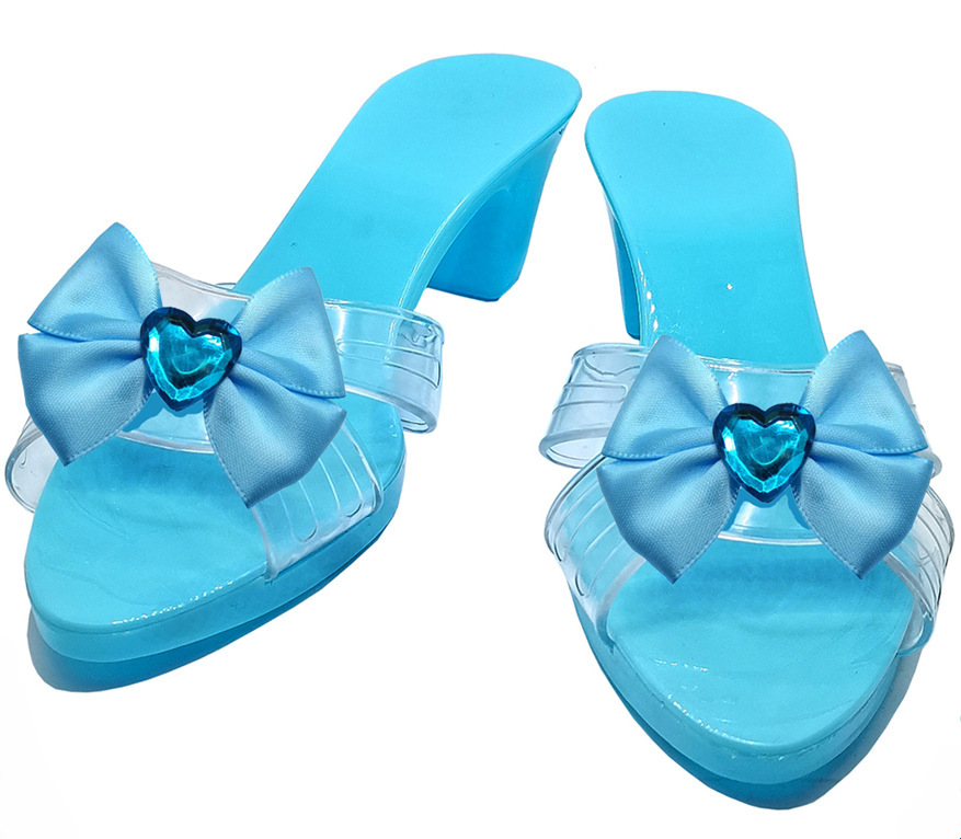 하트 다이아몬드 활 단색 단독 블루