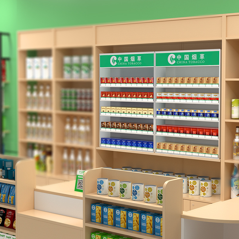 超市烟架多层推烟器自动弹出便利店烟推进器烟架子展示架挂式商用