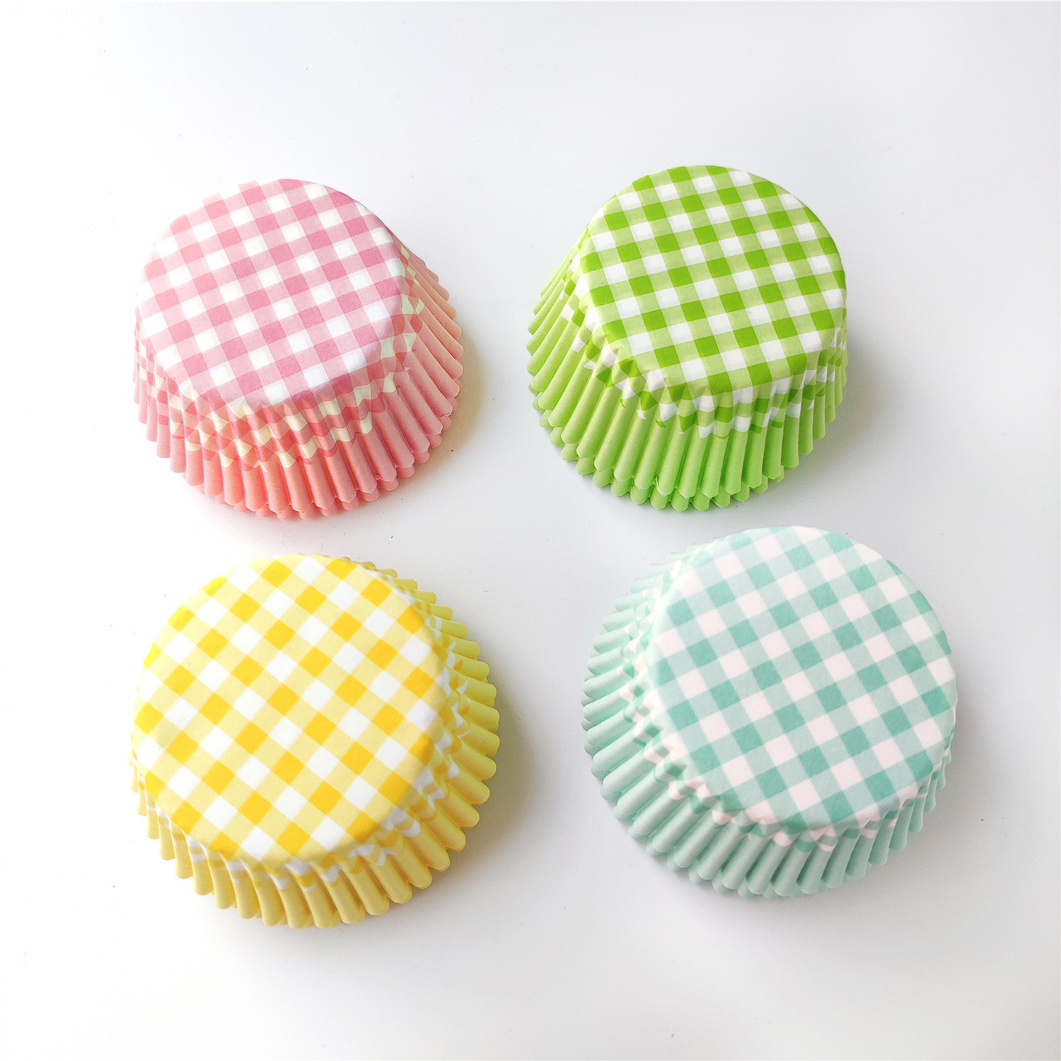 Capacillos de Papel para Hornear Muffin 100 Piezas por Caja Papel a Prueba de Aceite para Panadería