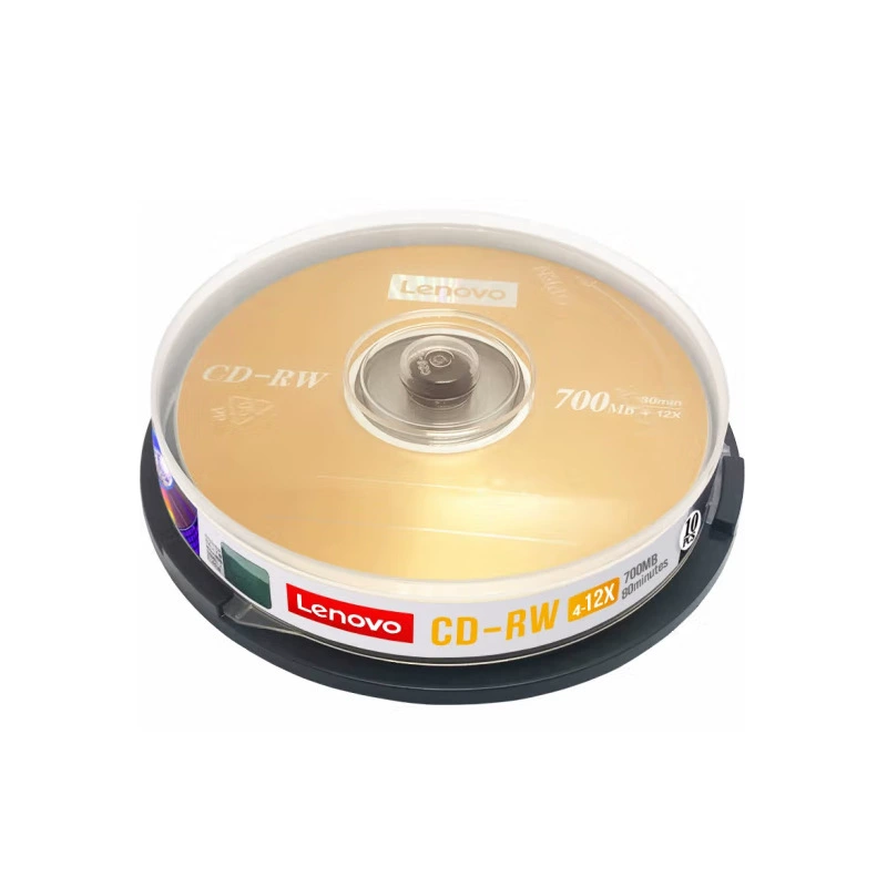 Компакт CD-RW от Lenovo может быть записано на чистый диск 4-12 скорости 700 МБ архивы серии, произведено на Тайване, повторно записываемый