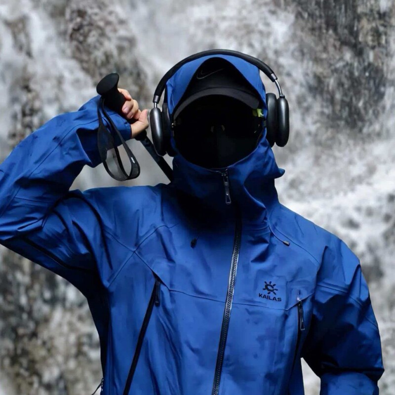 Kailas Mont-Xlt Fully Glued Seams Premium Version Hardshell Lightweight Jacket Windproof, Rainproof, and Wear-Resistant