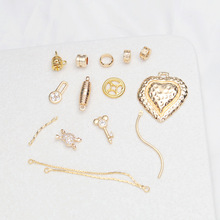 14K����ɫ�ʯ���耳׸���Ͱ���������有|Ƭdiy�Ʒ���