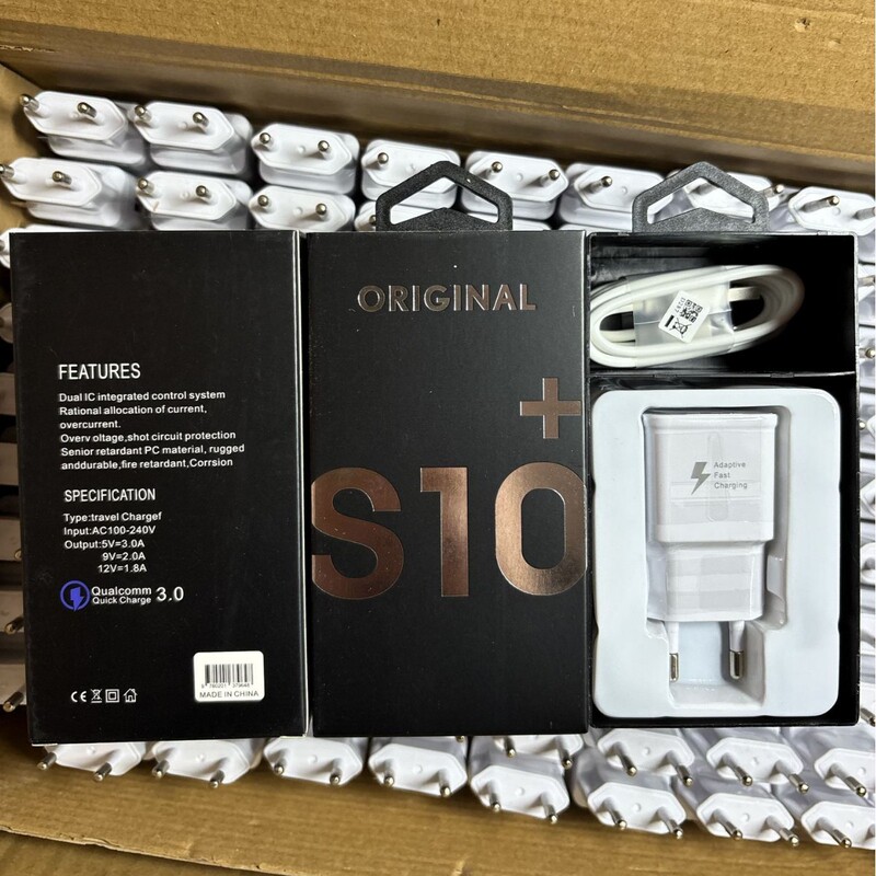 10W Fast Charging USB Travel Charger Suitable for Samsung Android Phones S6S8S10 European Standard Adapter Set 10W Fast Charging USB Travel Charger Suitable for Samsung Android Phones S6S8S10 European Standard Adapter Set