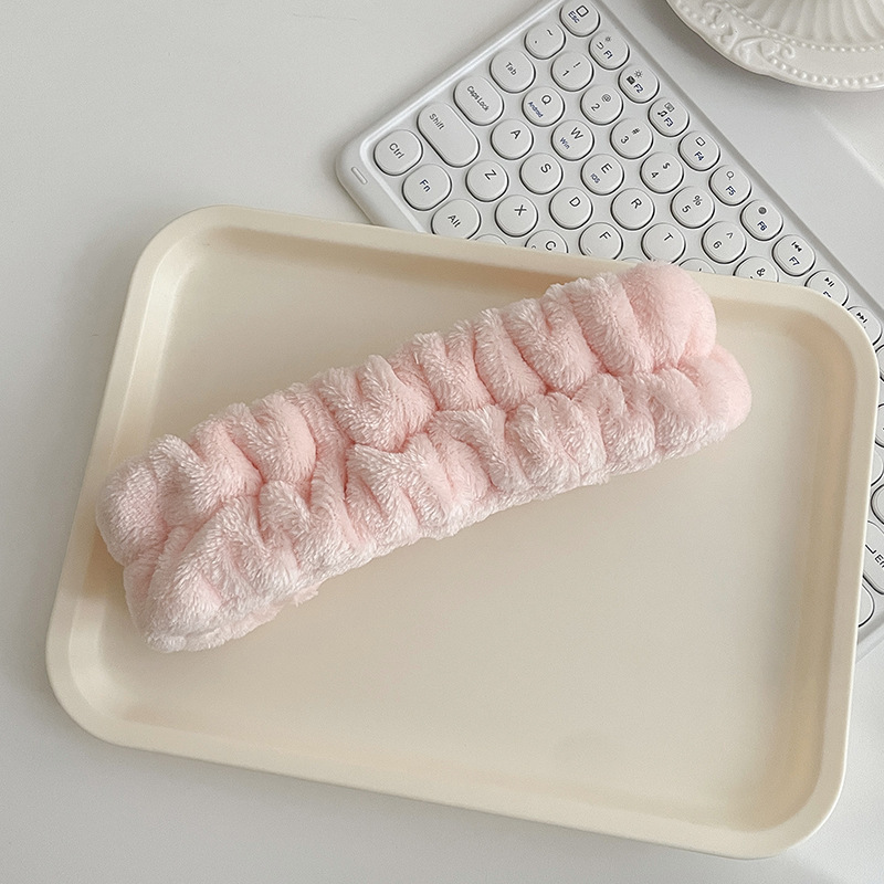 Banda para el cabello para el lavado de cara, diadema linda antideslizante para mujer, 2024, nueva horquilla de celebridades de Internet, mascarilla facial, cinturón para el cabello, tocado