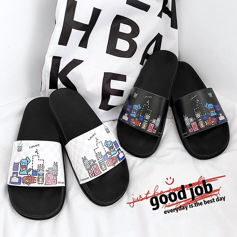Новые строительные блоки, летние тапочки, женские домашние и домашние тапочки, Мужская Нескользящая верхняя одежда для ванной, модный тренд