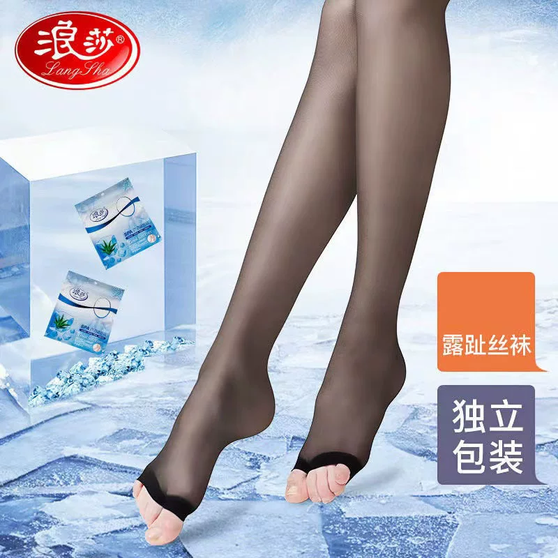 Т tights Spring Summer 浪莎 ультратонкие невидимые колготки для пальцев