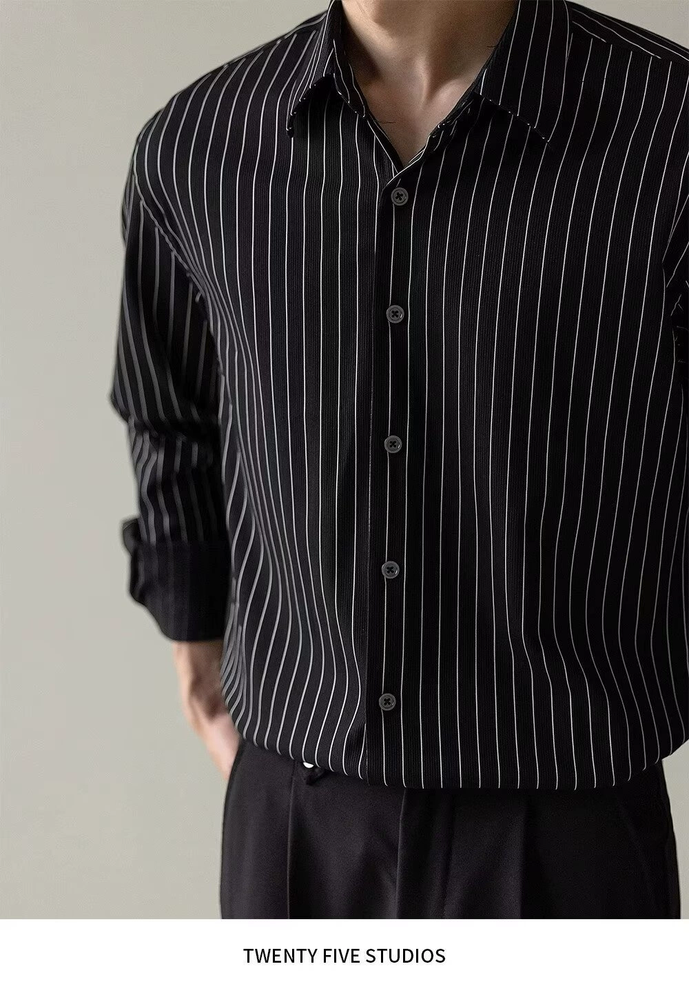 Shirt, long-sleeve, loose fit