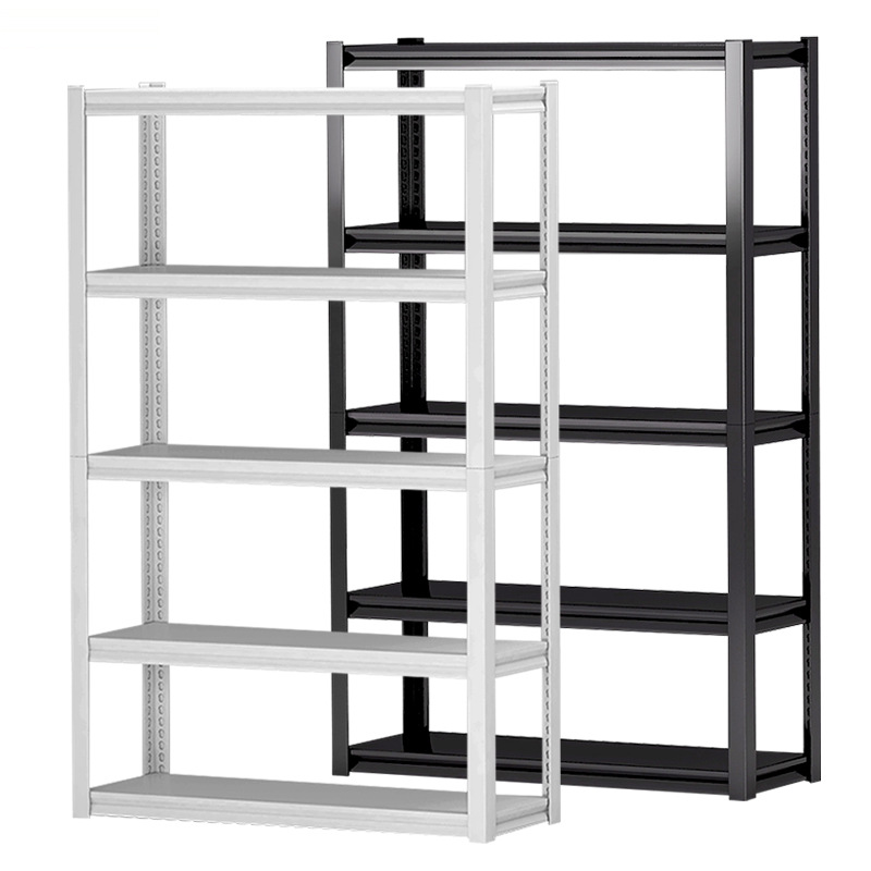 置物架不锈钢货架层架五层厨房家用仓储金属储物架柜烤箱架锅架