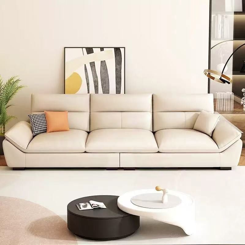 Minimalist Style Small Apartment Cotton and Linen Fabric Sofa Living Room Modern Simple Home Rental Room 2025 New Sofa