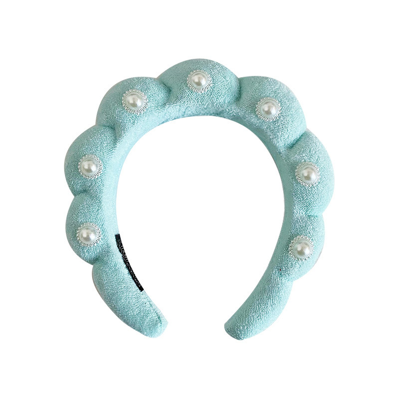 Cross-border e-commerce girasol rhinestone diadema alta Cráneo superior giro diadema hembra belleza headwear toalla paño vintage accesorios para el cabello