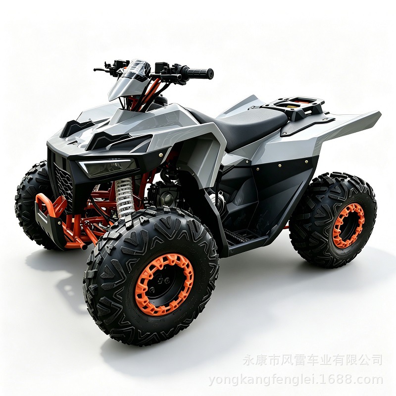 Cuatrimoto ATV Todo Terreno 125-150CC de Hierro y Plástico con Transmisión Automática image 6