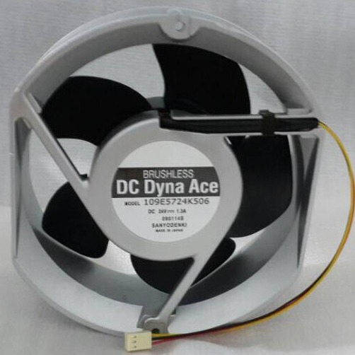 109E5724K506 原装日本三洋SANYO 24V 1.3A 172*150*51MM铝框风扇