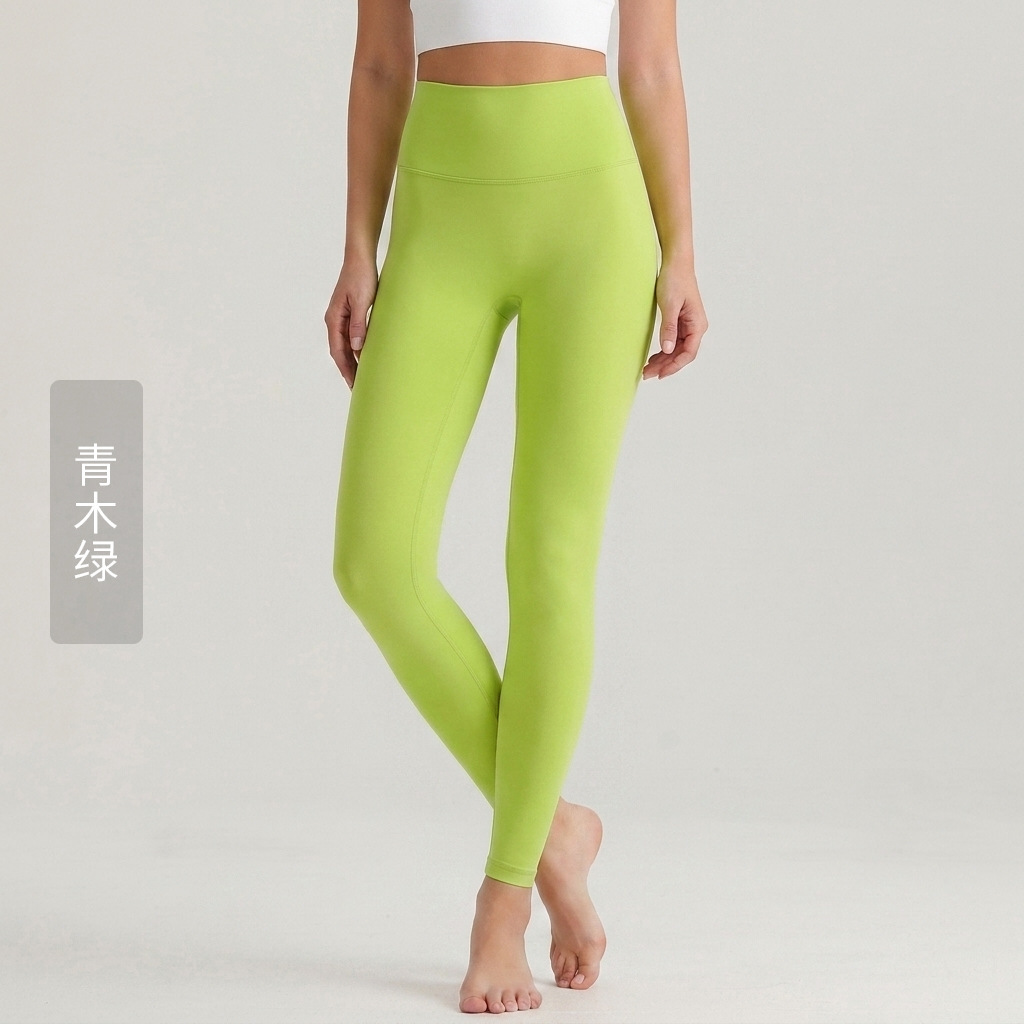 Pantalones de yoga antibacterianos Weiman 7A para mujer, de cintura alta, levanta glúteos, ajustados, pantalones deportivos para fitness, ropa de yoga para mujer al por mayor.