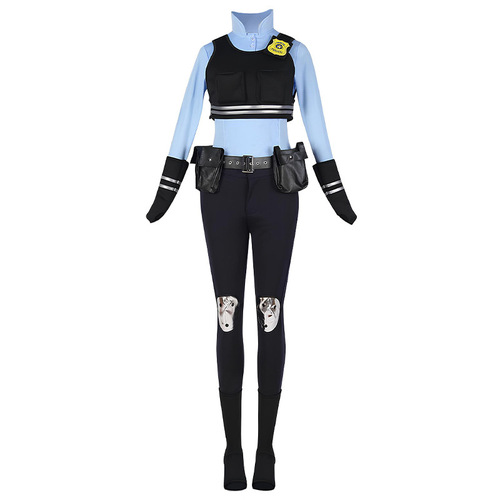 Real shot of Zootopia cos judy Judy Rabbit cos anthropomorphic suit anime cosplay costume complete set
