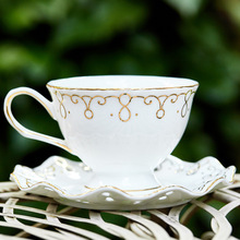 GJU8英式下午茶茶具套装红茶茶壶茶杯客厅家用奢华陶瓷欧式咖啡杯