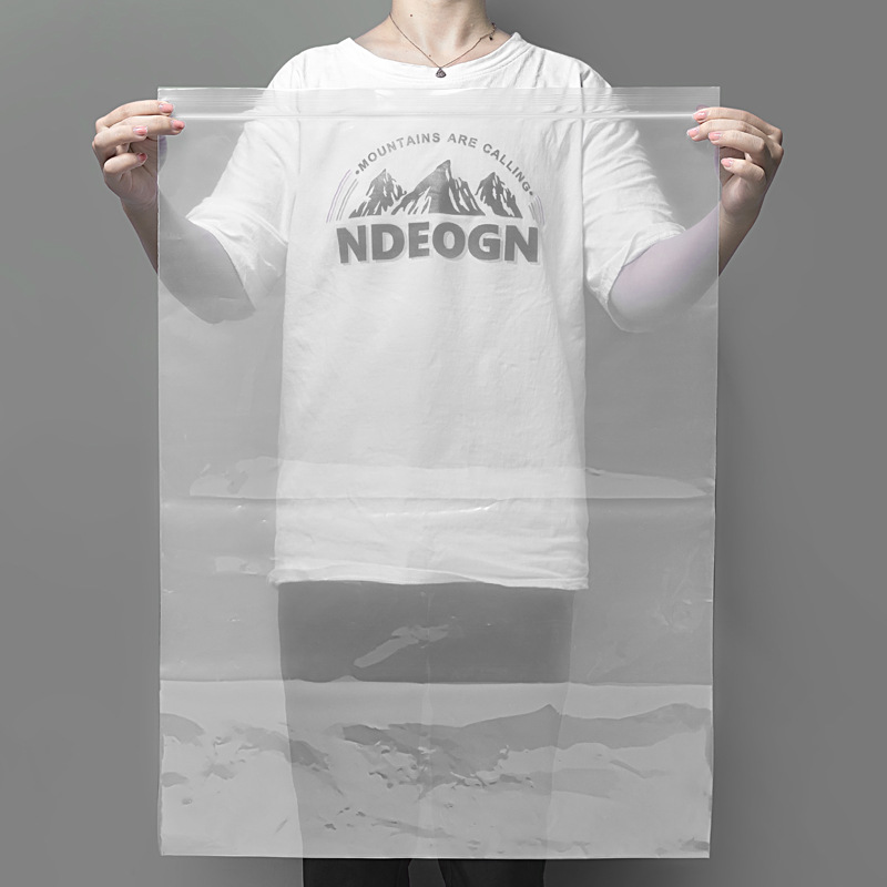 Ropa de joyería Embalaje Universal bolsa sellada al por mayor bolsa sellada libro de alimentos bolsa de plástico PE bolsa autosellante transparente