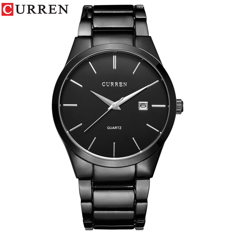 CURREN/Crane 8106 Men's Business Waterproof Calendar Quartz Watch Neutral Large Dial Watch CURREN/Crane 8106 Men's Business Waterproof Calendar Quartz Watch Neutral Large Dial Watch