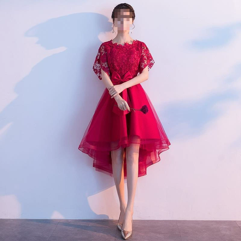 Z3J платье-тост для невесты, новинка 2024 года, летнее свадебное платье для выпускного вечера, красное платье для беременных женщин, маленькое платье больших размеров, комбинезон