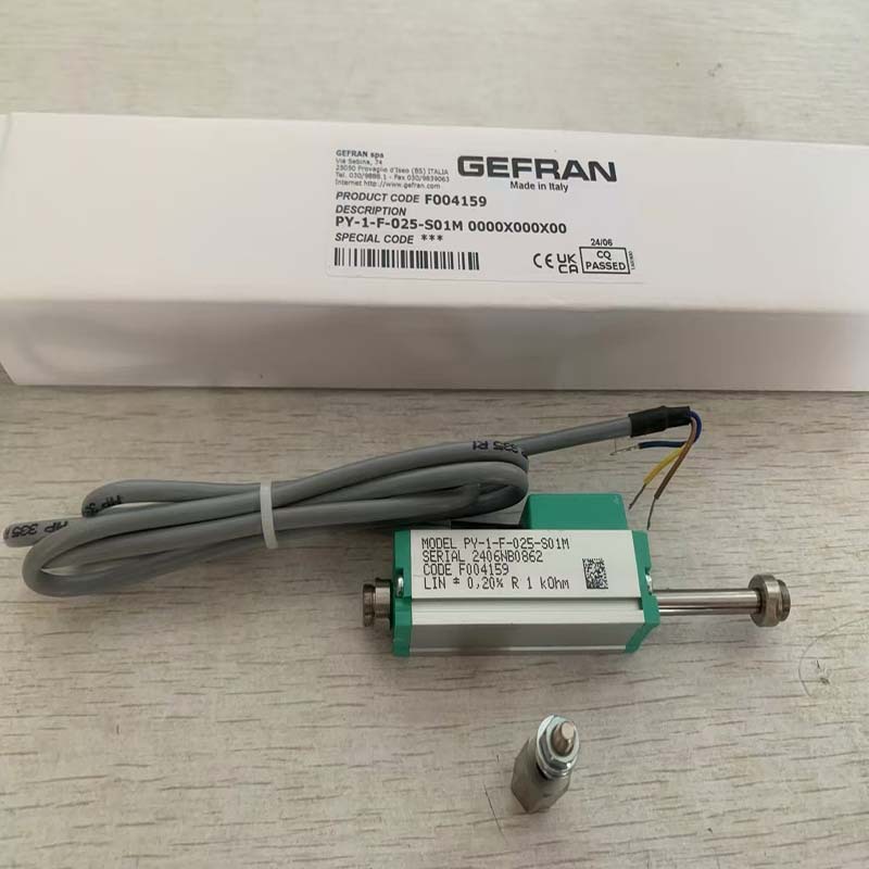 GEFRAN杰佛伦位移传感器 T4A-XT405-001 000X000X00000XX